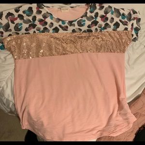 Super cute leopard print top